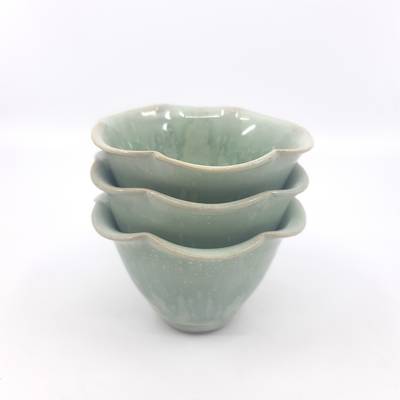 Three Flower Cups (3x100ml)