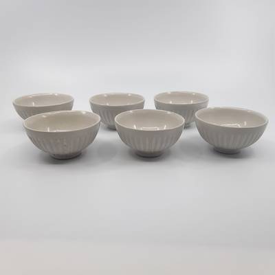 Six Carved Cups (6x90ml)