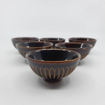 Set of 6 cups - 75ml
