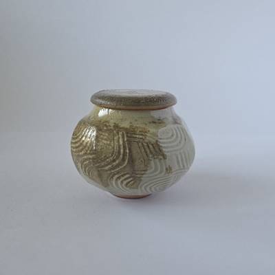 Woodfired Shino Tea Caddy 125ml