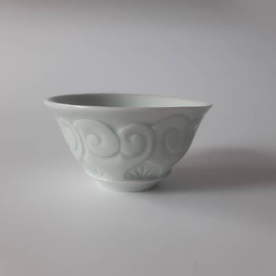 Carved Porcelain Cup 100ml